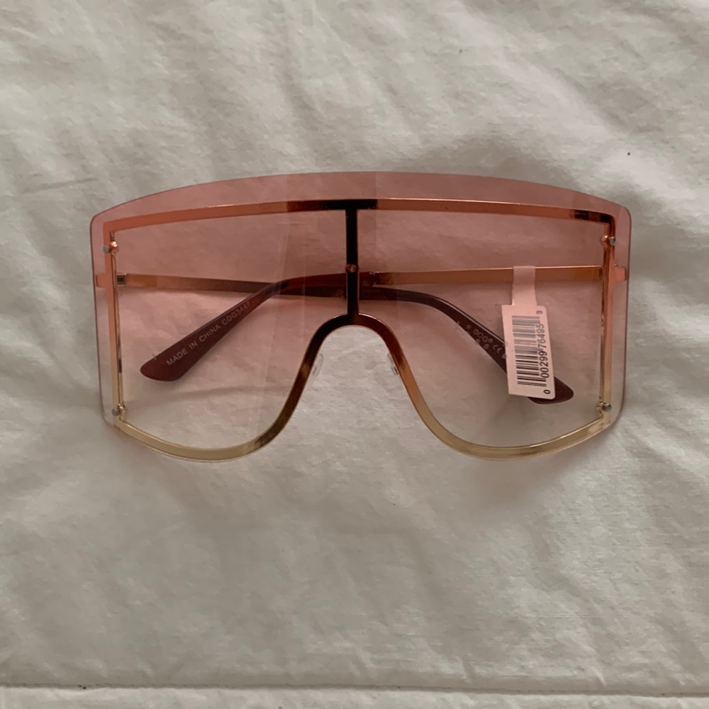 Pink Rainbow Store Shield Sunglasses